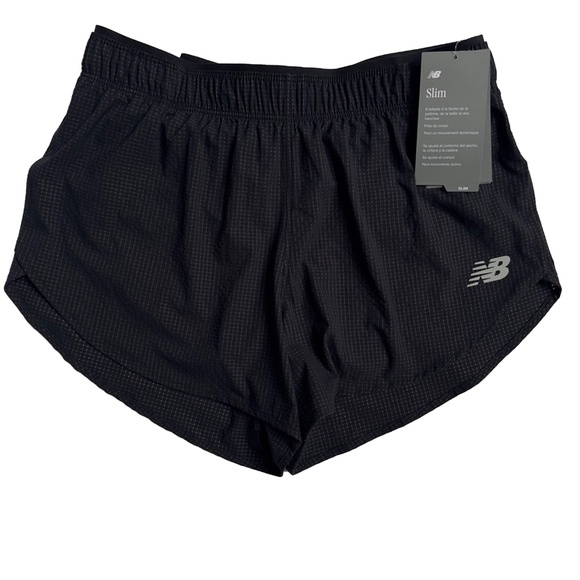 New Balance Women's Dark Athletic Shorts - Picture 1 of 5